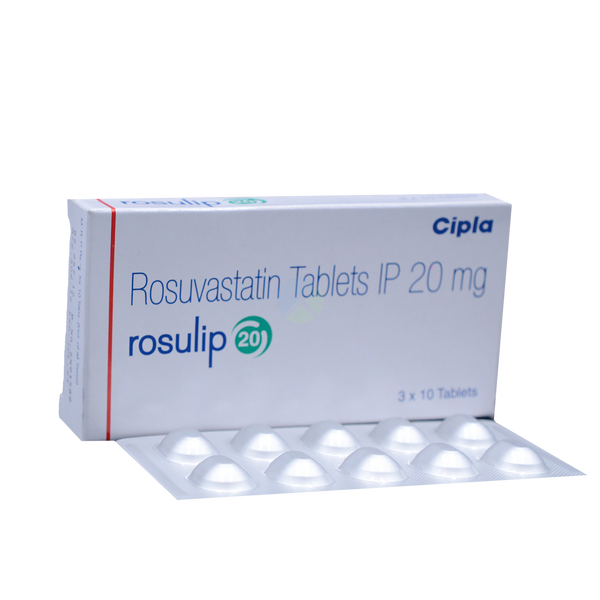 Buy Rosulip 20mg Tablet 10's online at best discount in India